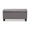 Baxton Studio Fera Gray Upholstered Storage Ottoman 154-9274 - alternate 8
